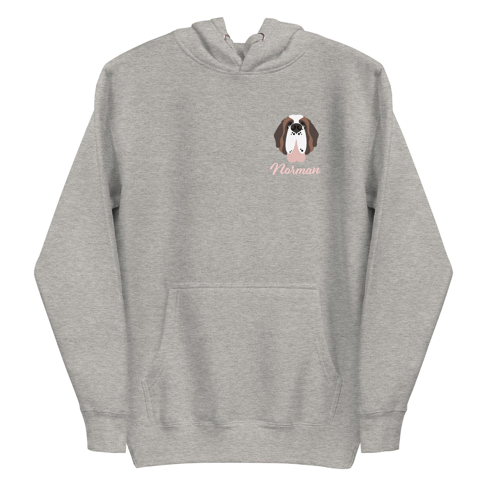 Big Dog Mom Personalize Name Hoodie - Lucy + Norman