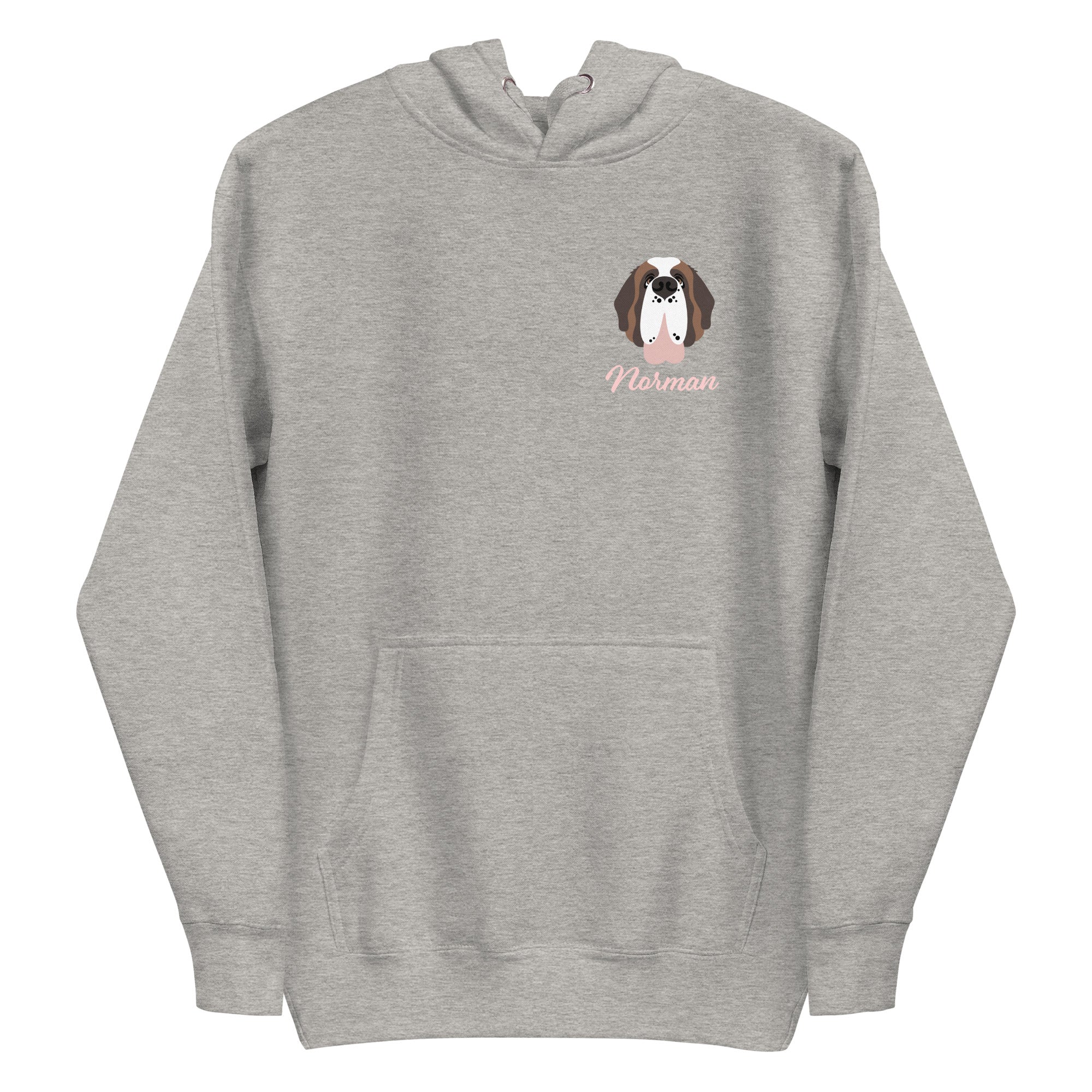 Big Dog Mom Personalize Name Hoodie - Lucy + Norman