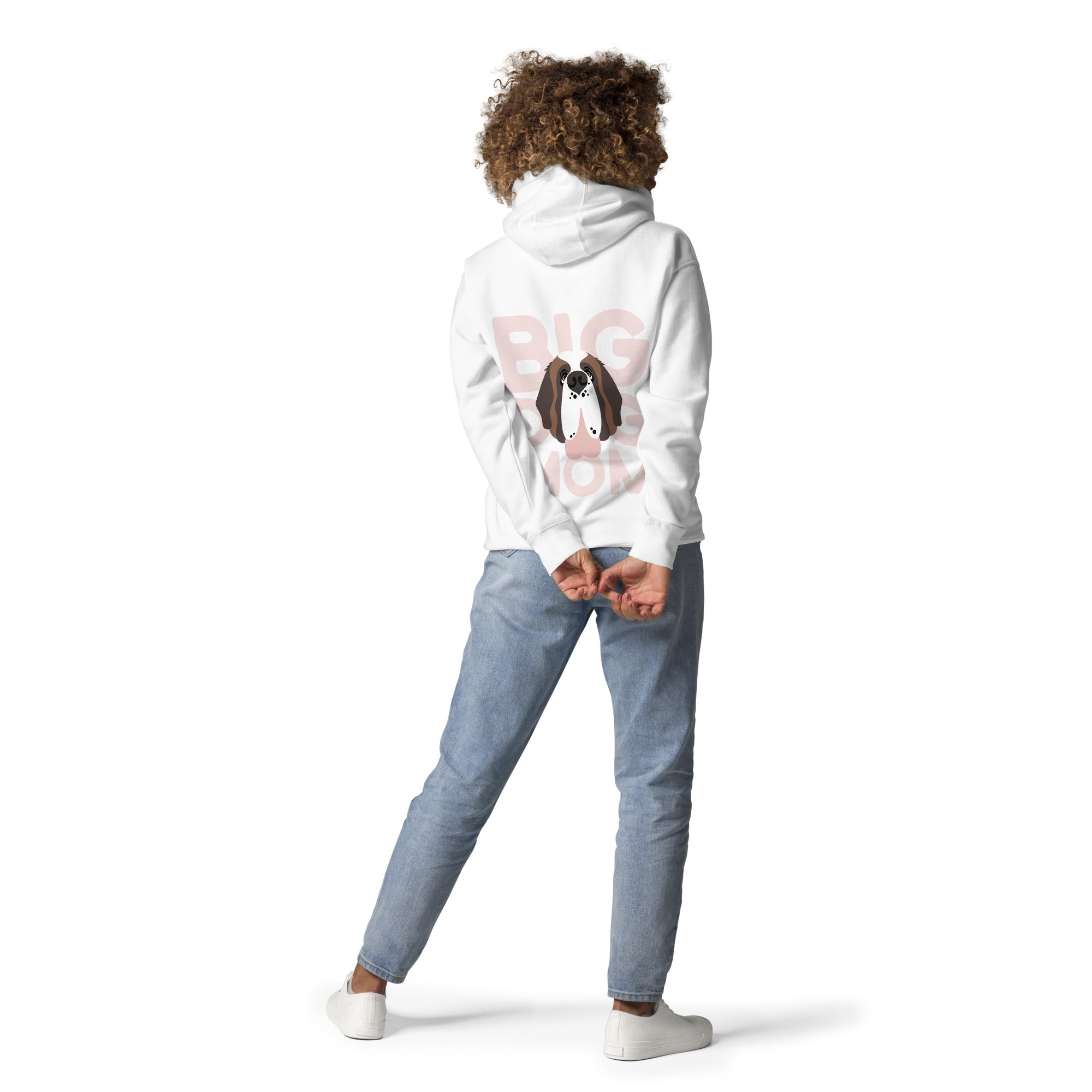 Big Dog Mom Personalize Name Hoodie - Lucy + Norman