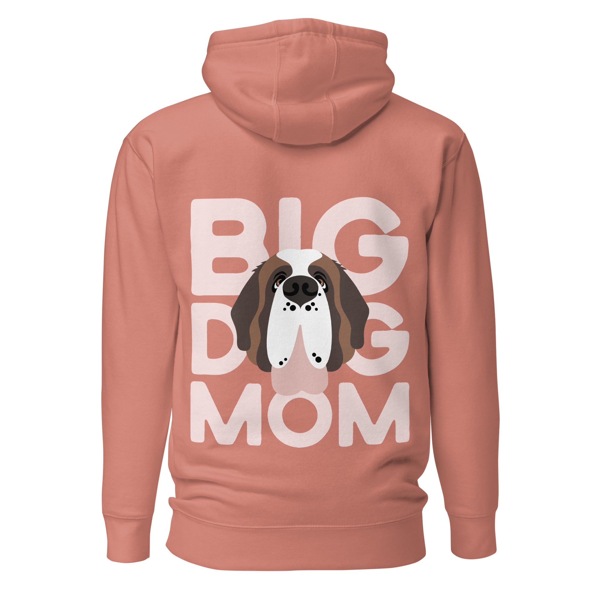 Big Dog Mom Personalize Name Hoodie - Lucy + Norman