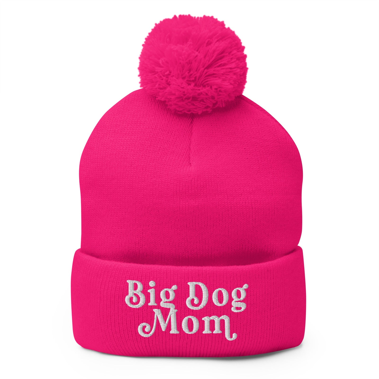 Big Dog Mom Pom-Pom Beanie - Lucy + Norman