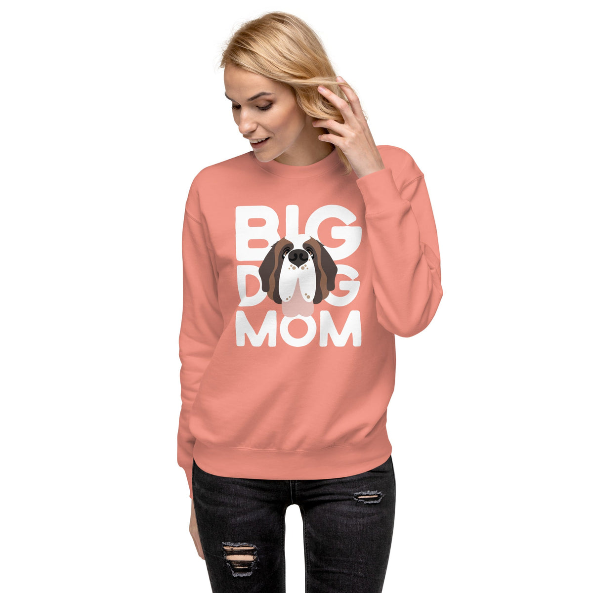 Big Dog Mom Premium Sweatshirt - Lucy + Norman