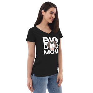 Big Dog Mom Recycled V-Neck T-Shirt - Lucy + Norman