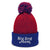 Big Dog Mom Speckled Pom-Pom Beanie - Lucy + Norman