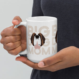 Big Dog Mom White Glossy Mug - Lucy + Norman