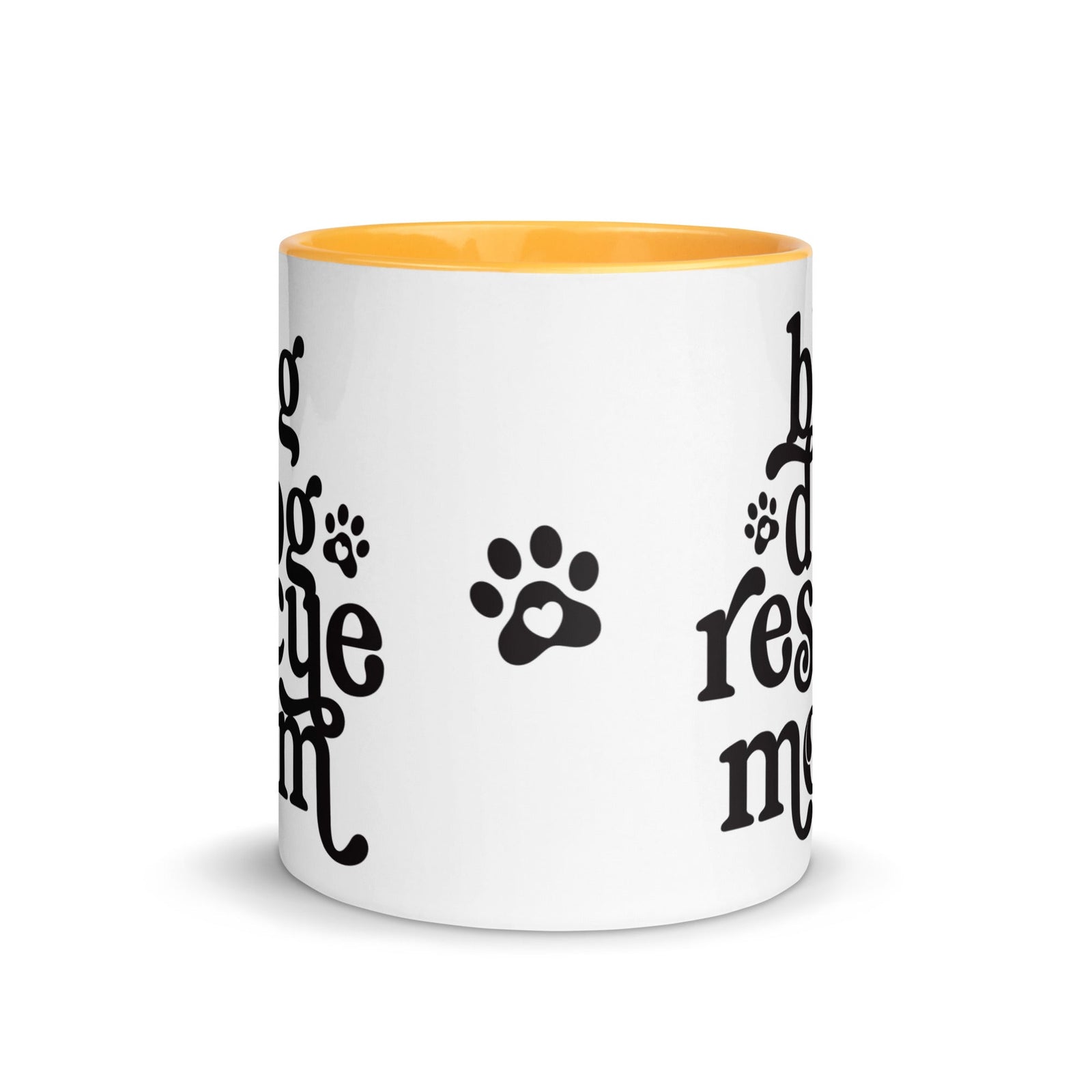 Big Dog Rescue Mom Mug with Color Inside - Lucy + Norman