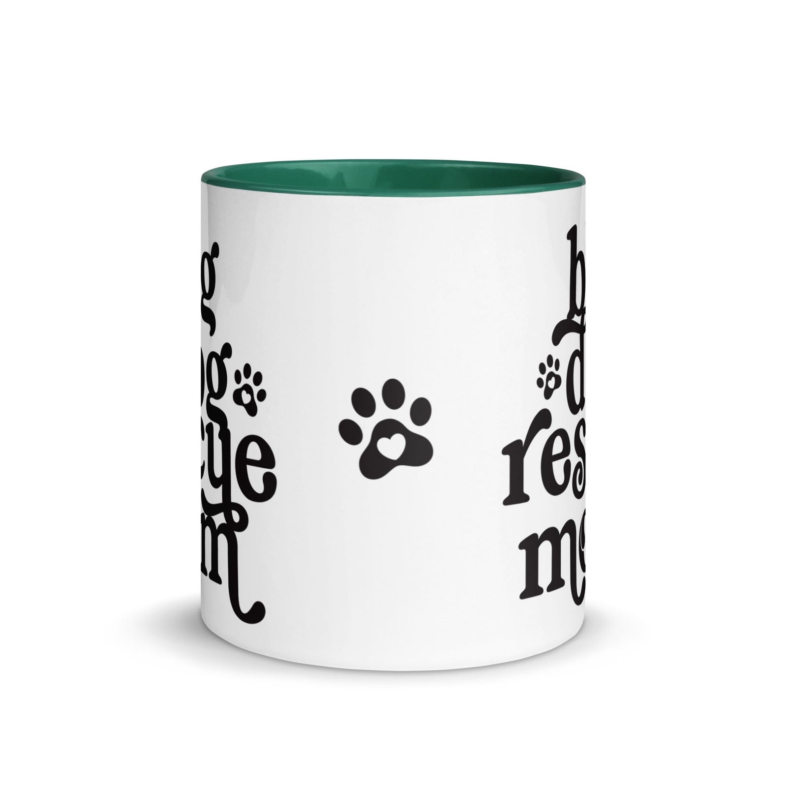 Big Dog Rescue Mom Mug with Color Inside - Lucy + Norman