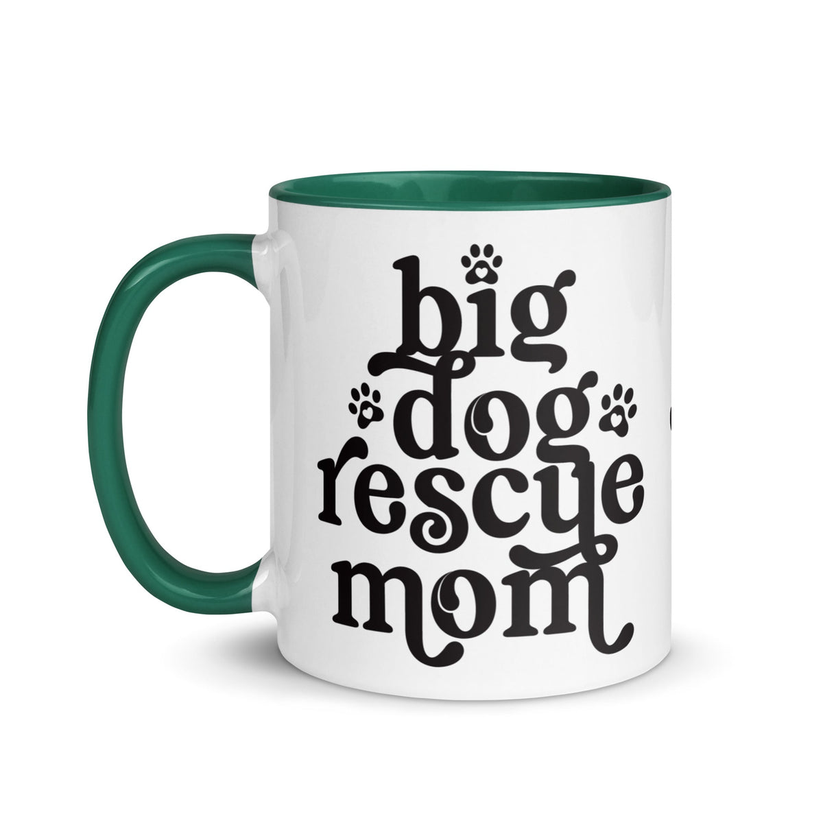 Big Dog Rescue Mom Mug with Color Inside - Lucy + Norman