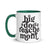 Big Dog Rescue Mom Mug with Color Inside - Lucy + Norman