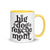 Big Dog Rescue Mom Mug with Color Inside - Lucy + Norman