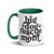 Big Dog Rescue Mom Mug with Color Inside - Lucy + Norman