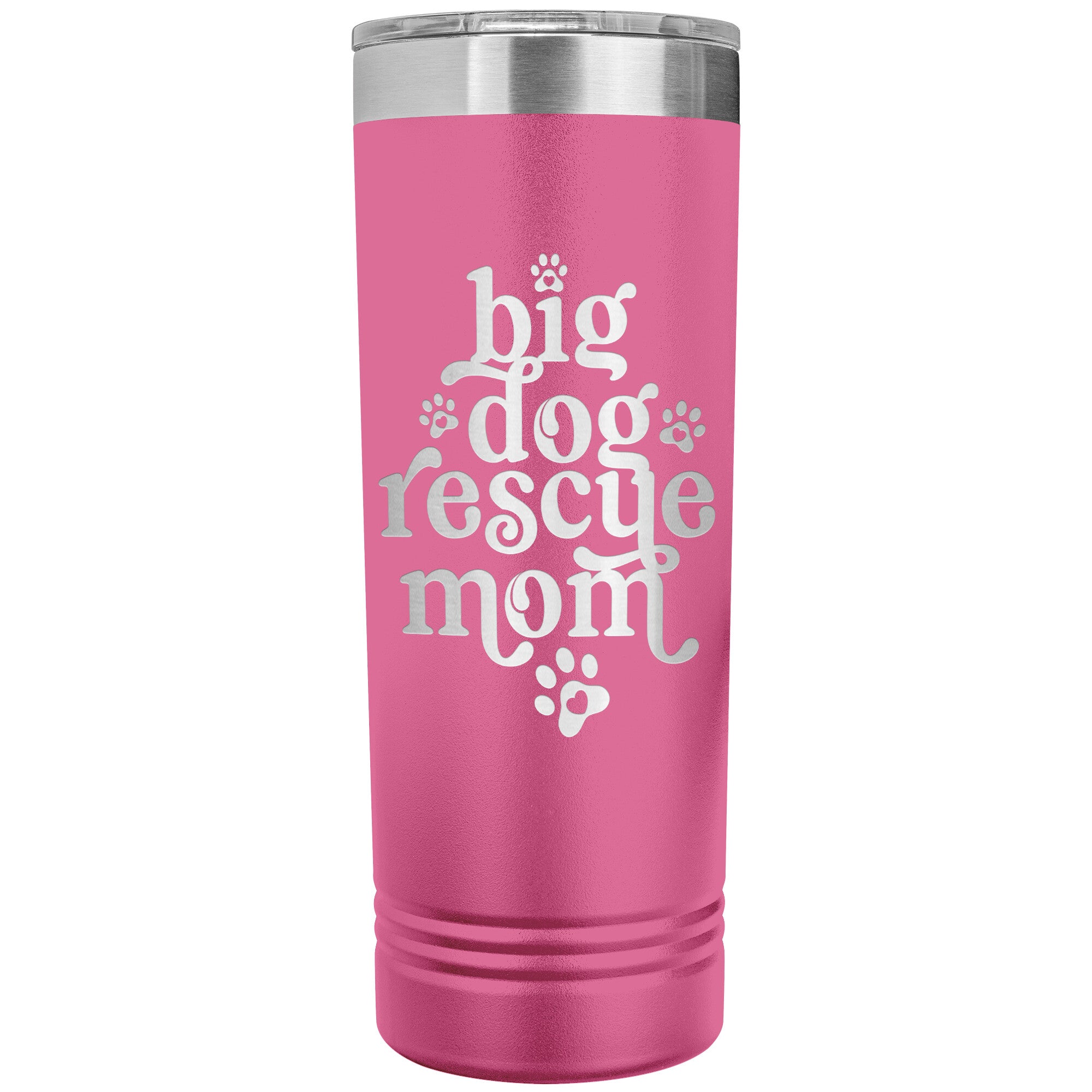 Big Dog Rescue Mom Skinny Tumbler - Lucy + Norman