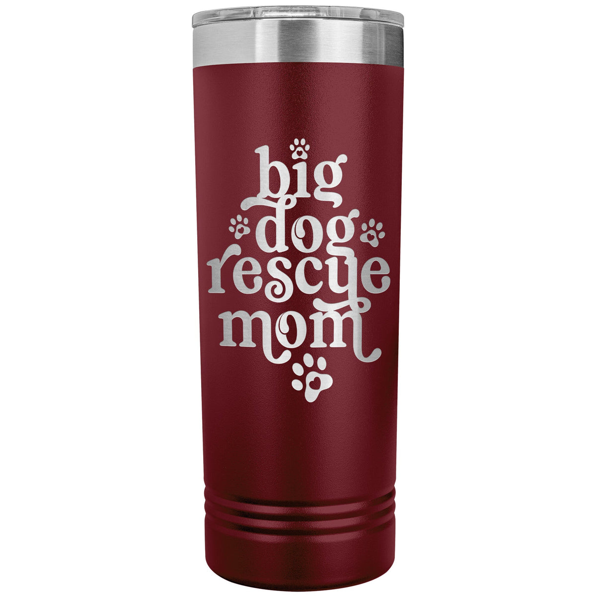 Big Dog Rescue Mom Skinny Tumbler - Lucy + Norman