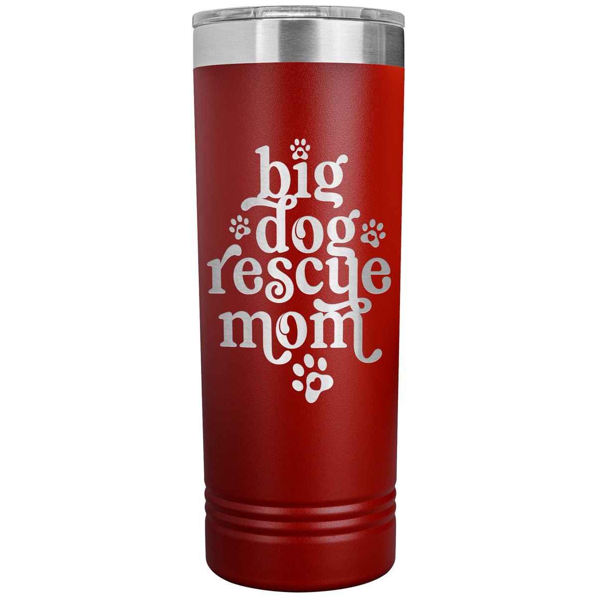 Big Dog Rescue Mom Skinny Tumbler - Lucy + Norman