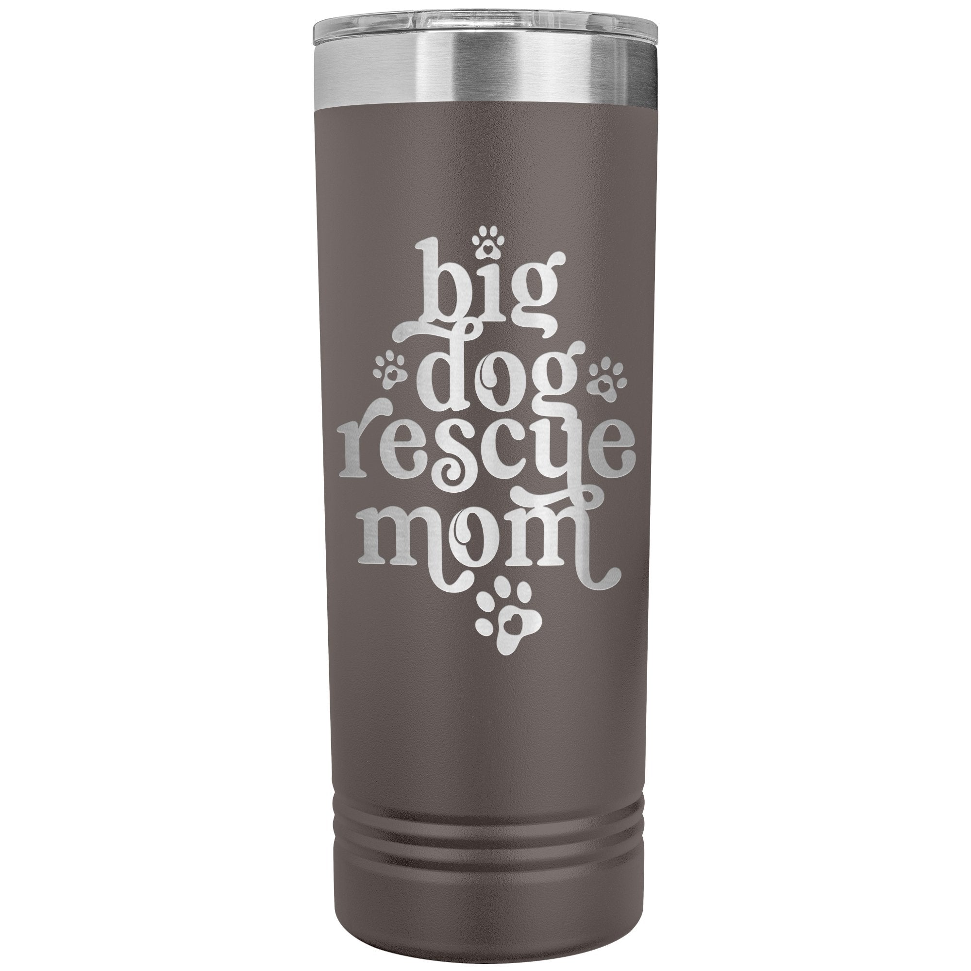 Big Dog Rescue Mom Skinny Tumbler - Lucy + Norman