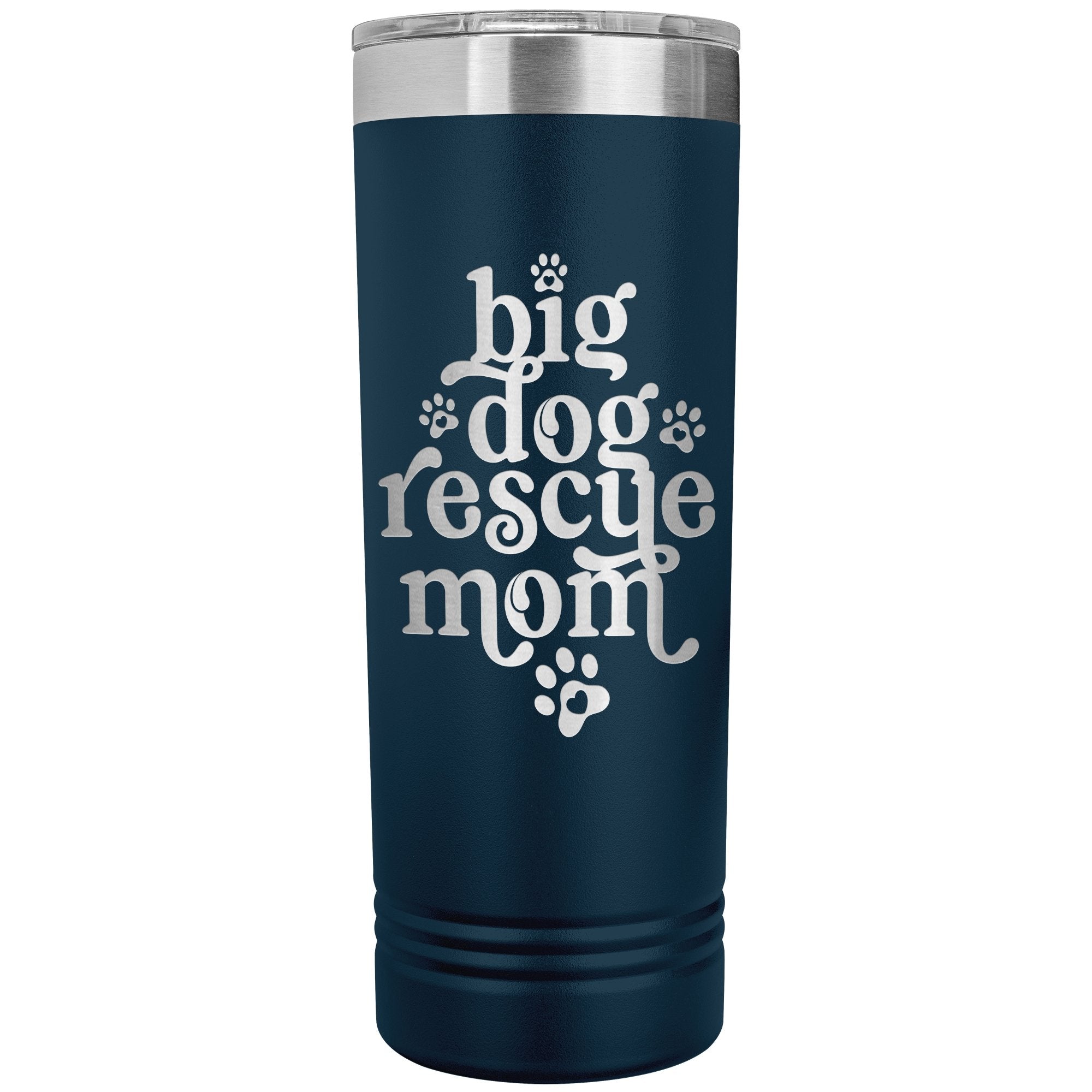 Big Dog Rescue Mom Skinny Tumbler - Lucy + Norman