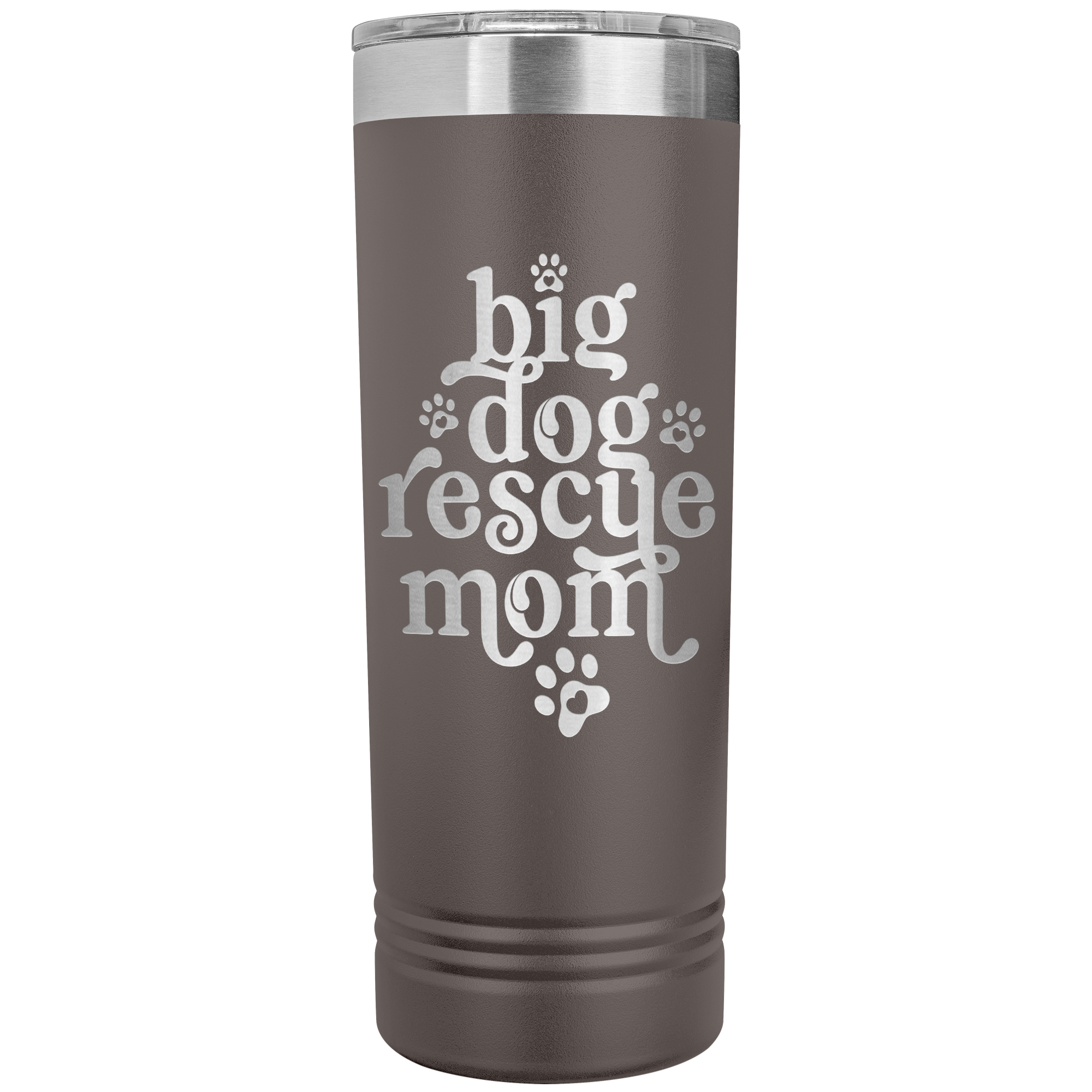 Big Dog Rescue Mom Skinny Tumbler