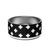 Black + White Swiss Cross Dog Bowl - Lucy + Norman