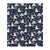 Blue Alpine Nights Fleece Blanket - Lucy + Norman