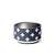 Blue + White Swiss Cross Dog Bowl - Lucy + Norman