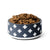 Blue + White Swiss Cross Dog Bowl - Lucy + Norman