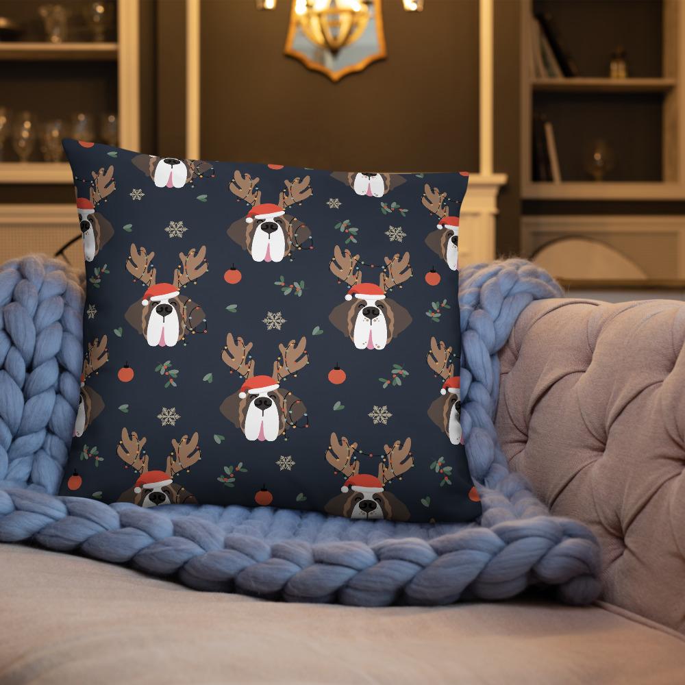 Christmas Saints Throw Pillow - Lucy + Norman