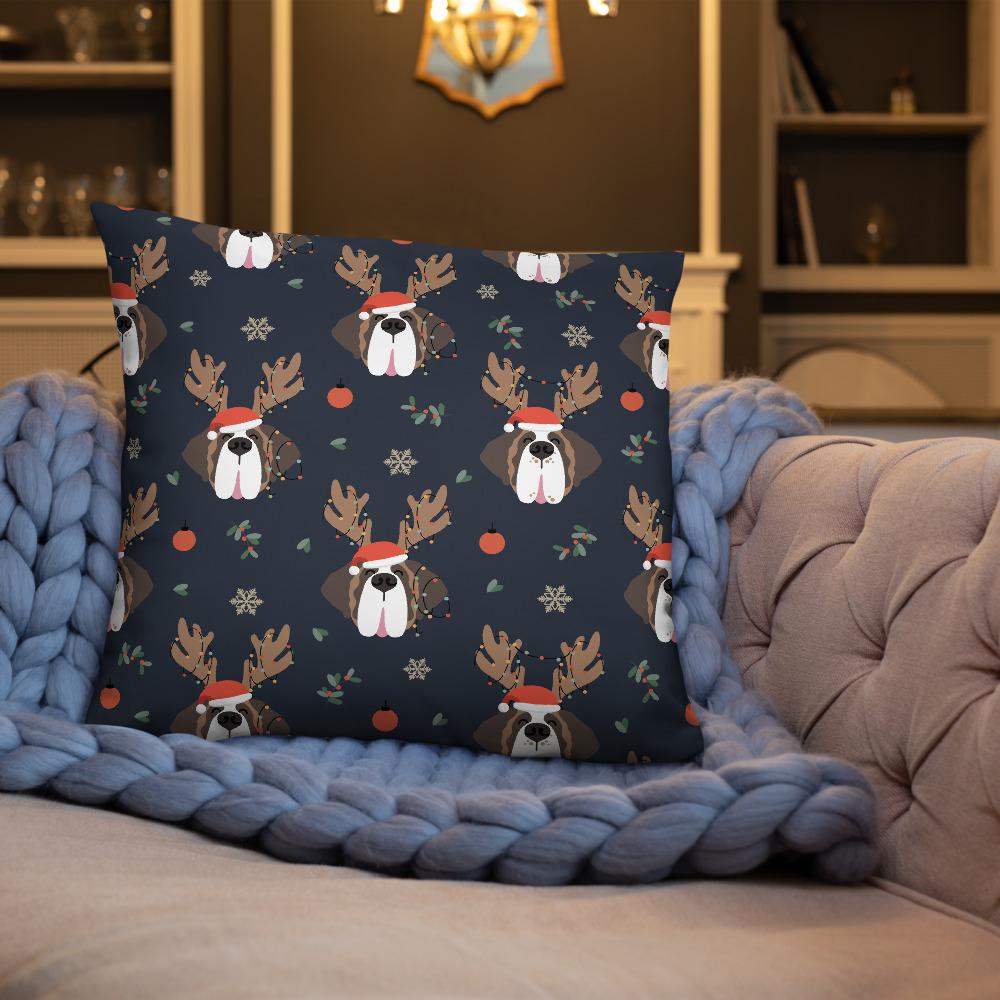 Christmas Saints Throw Pillow - Lucy + Norman