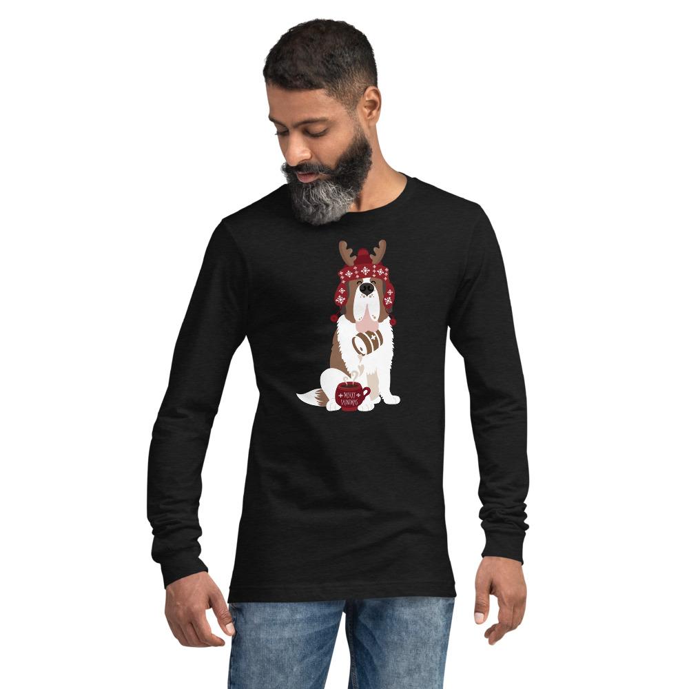 Christmas Spirit Saint Long Sleeve Tee - Lucy + Norman