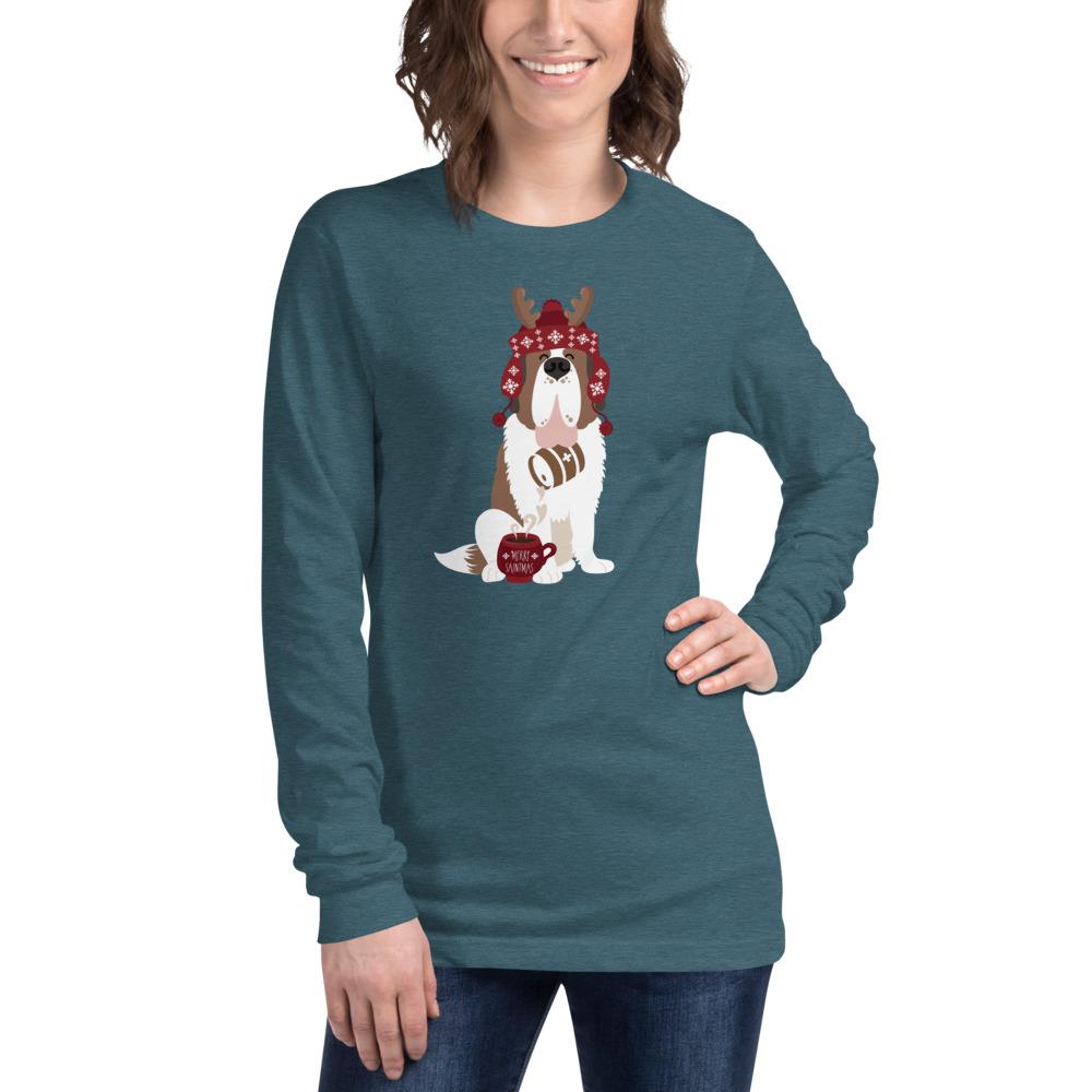 Christmas Spirit Saint Long Sleeve Tee - Lucy + Norman