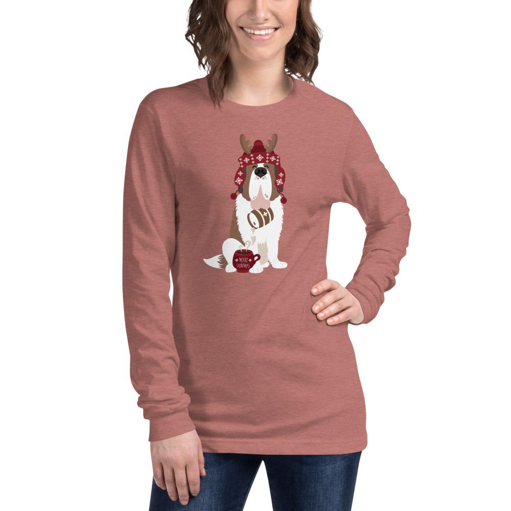 Christmas Spirit Saint Long Sleeve Tee - Lucy + Norman