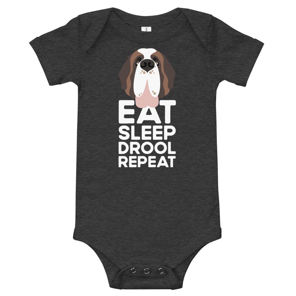 Eat Sleep Drool Repeat Baby Bodysuit - Lucy + Norman