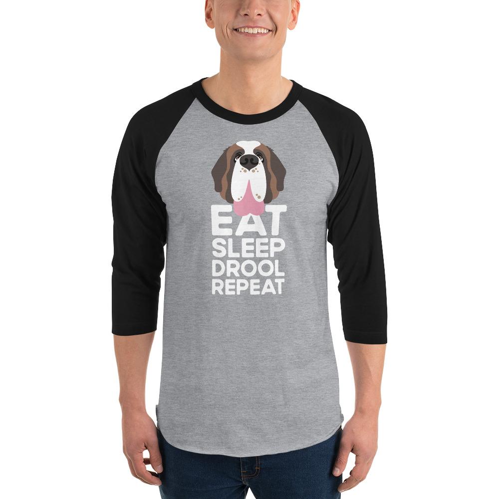 Eat Sleep Drool Repeat Raglan - Lucy + Norman