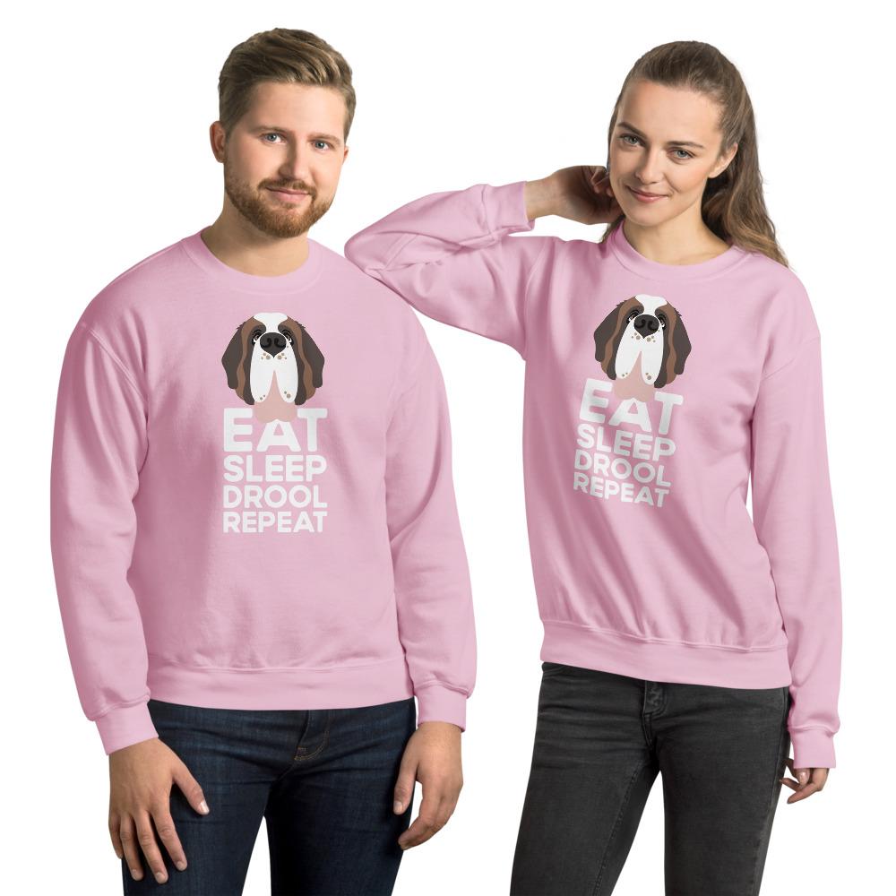 Eat Sleep Drool Repeat Sweatshirt - Lucy + Norman