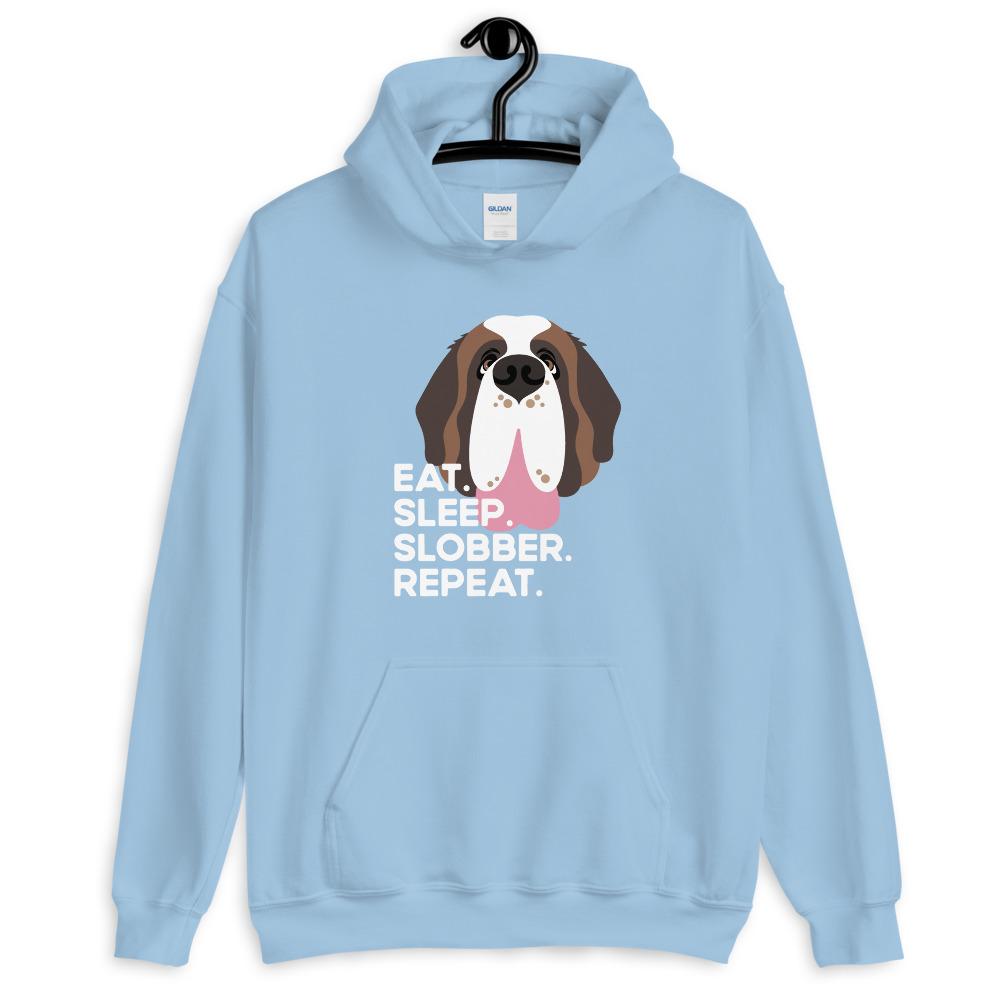 Eat. Sleep. Slobber. Hoodie - Lucy + Norman