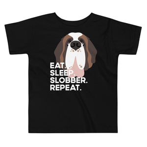 Eat Sleep Slobber Repeat Toddler Tee - Lucy + Norman