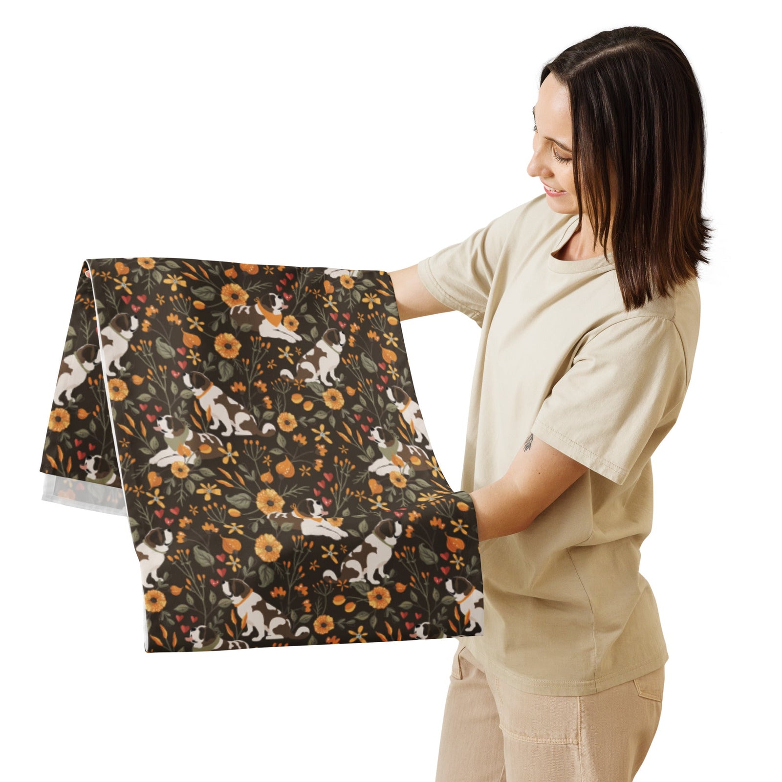 Fall Meadow St Bernard Table Runner - Lucy + Norman