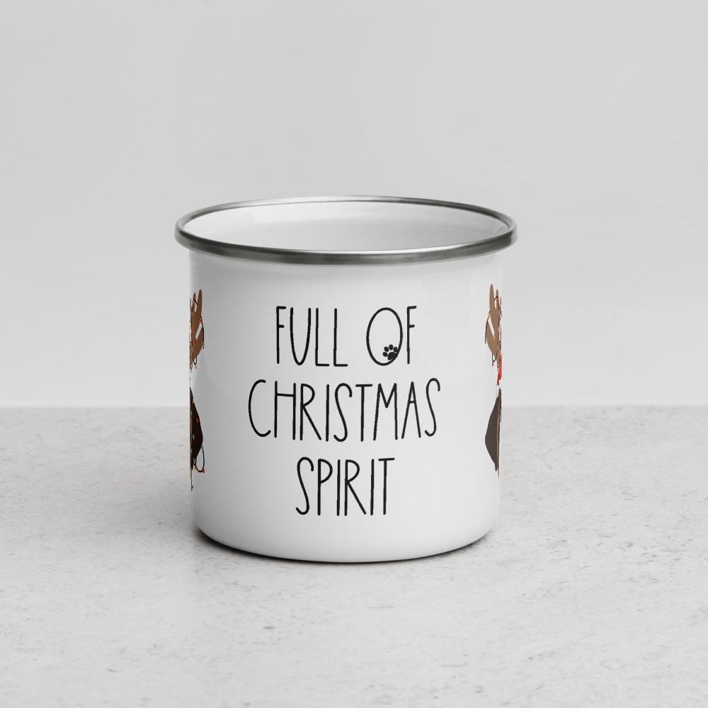 Full of Christmas Spirit Camp Mug - Lucy + Norman