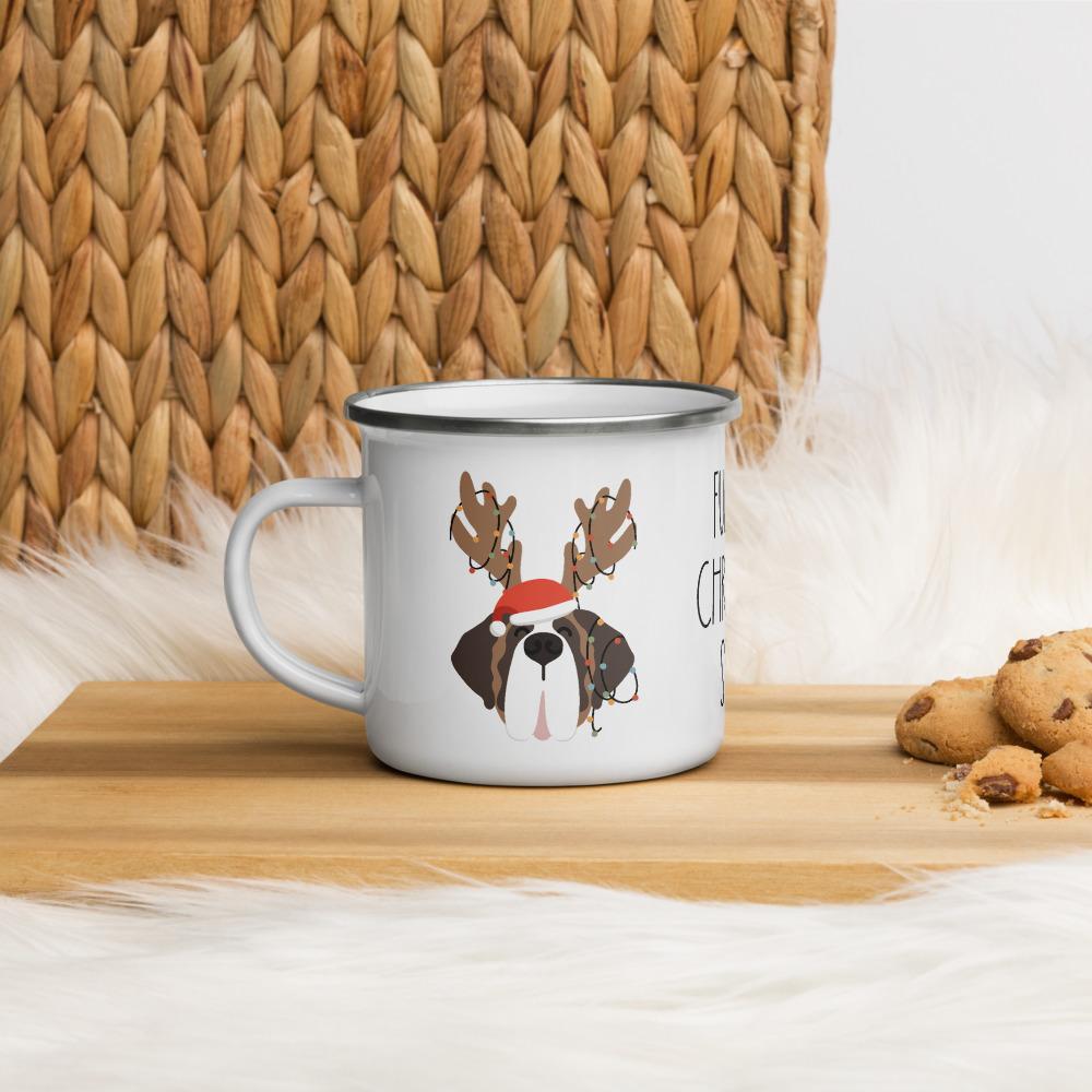 Full of Christmas Spirit Camp Mug - Lucy + Norman