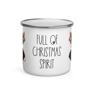 Full of Christmas Spirit Camp Mug - Lucy + Norman