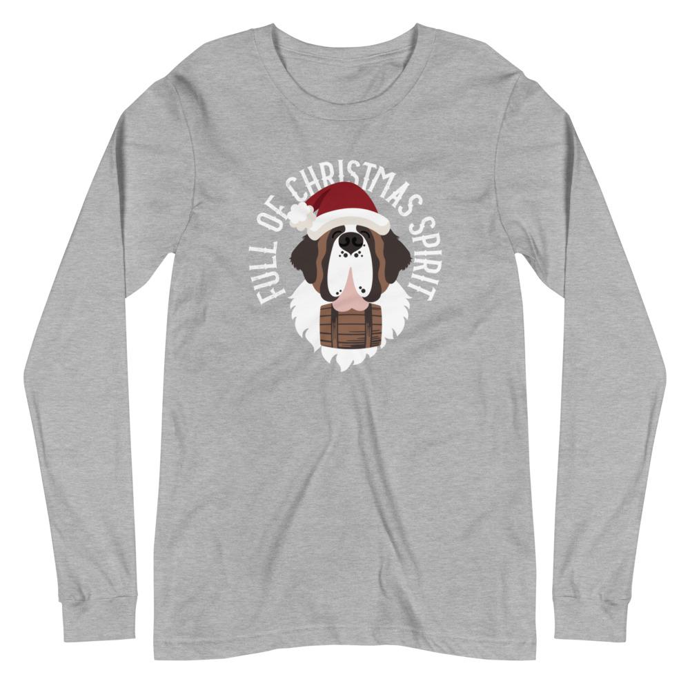 Full of Christmas Spirit Long Sleeve Tee - Lucy + Norman