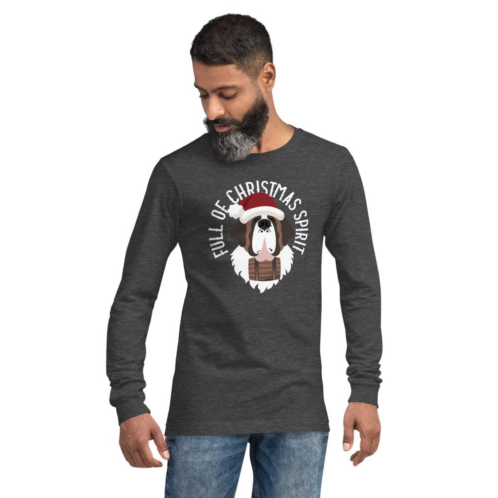 Full of Christmas Spirit Long Sleeve Tee - Lucy + Norman