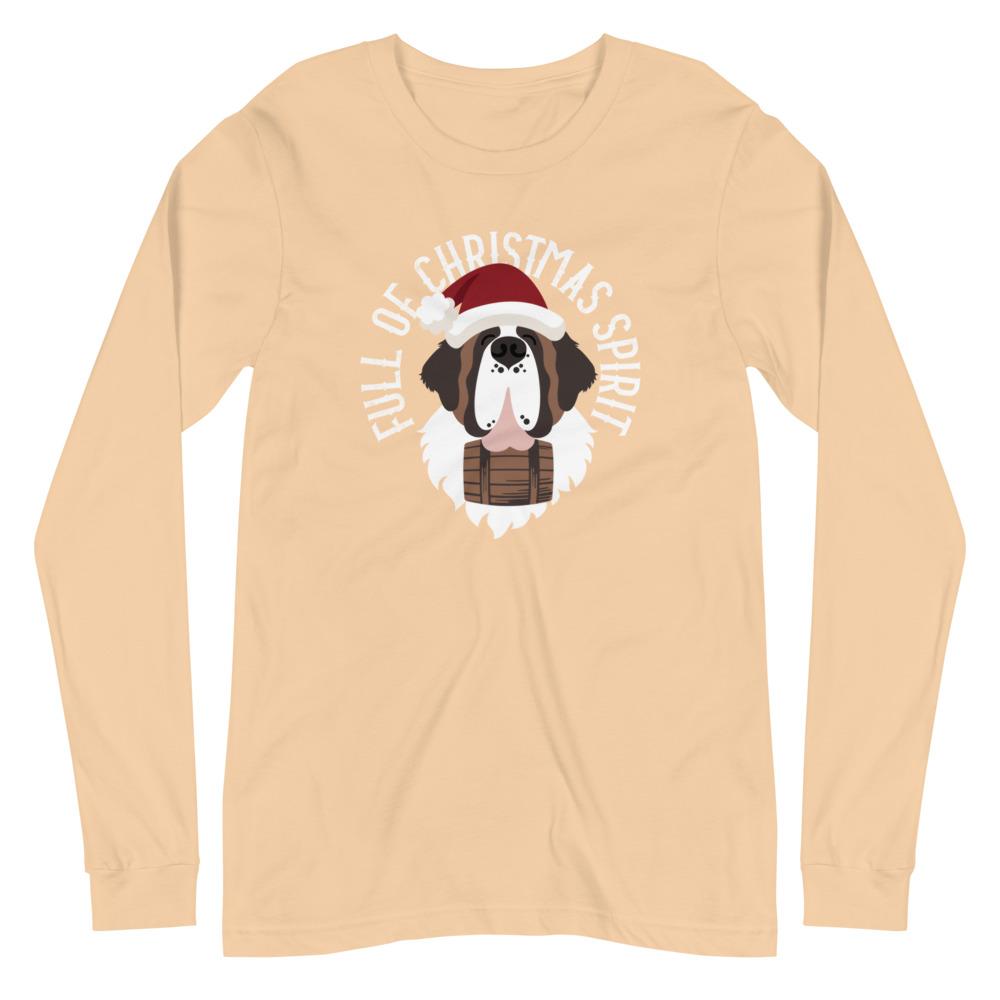 Full of Christmas Spirit Long Sleeve Tee - Lucy + Norman