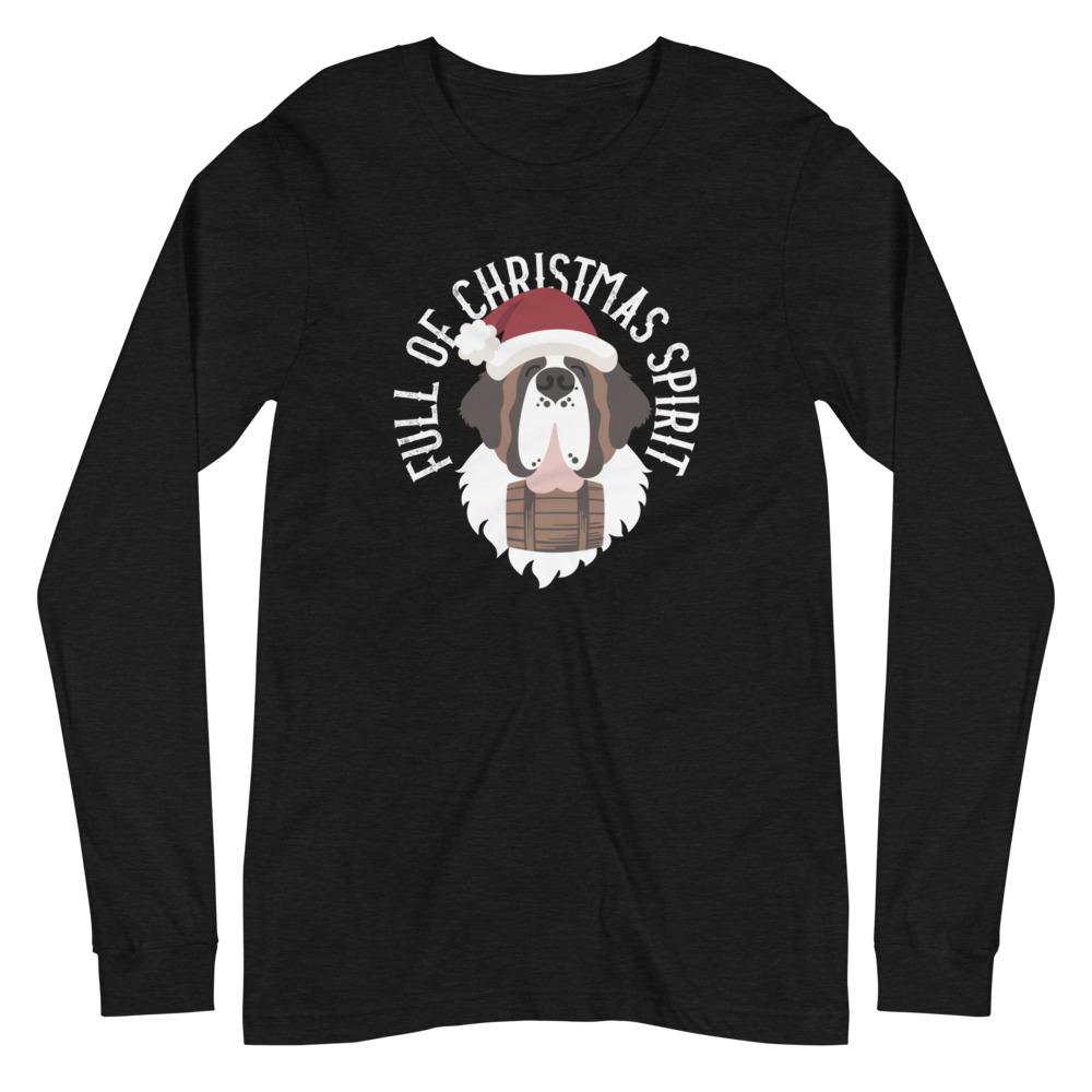 Full of Christmas Spirit Long Sleeve Tee - Lucy + Norman