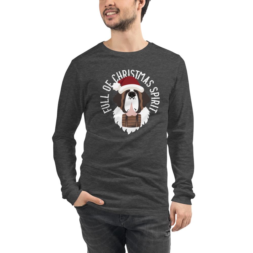 Full of Christmas Spirit Long Sleeve Tee - Lucy + Norman