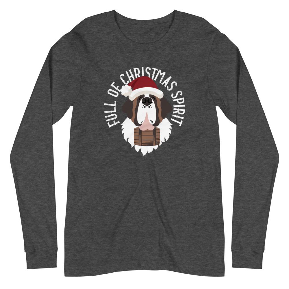 Full of Christmas Spirit Long Sleeve Tee - Lucy + Norman