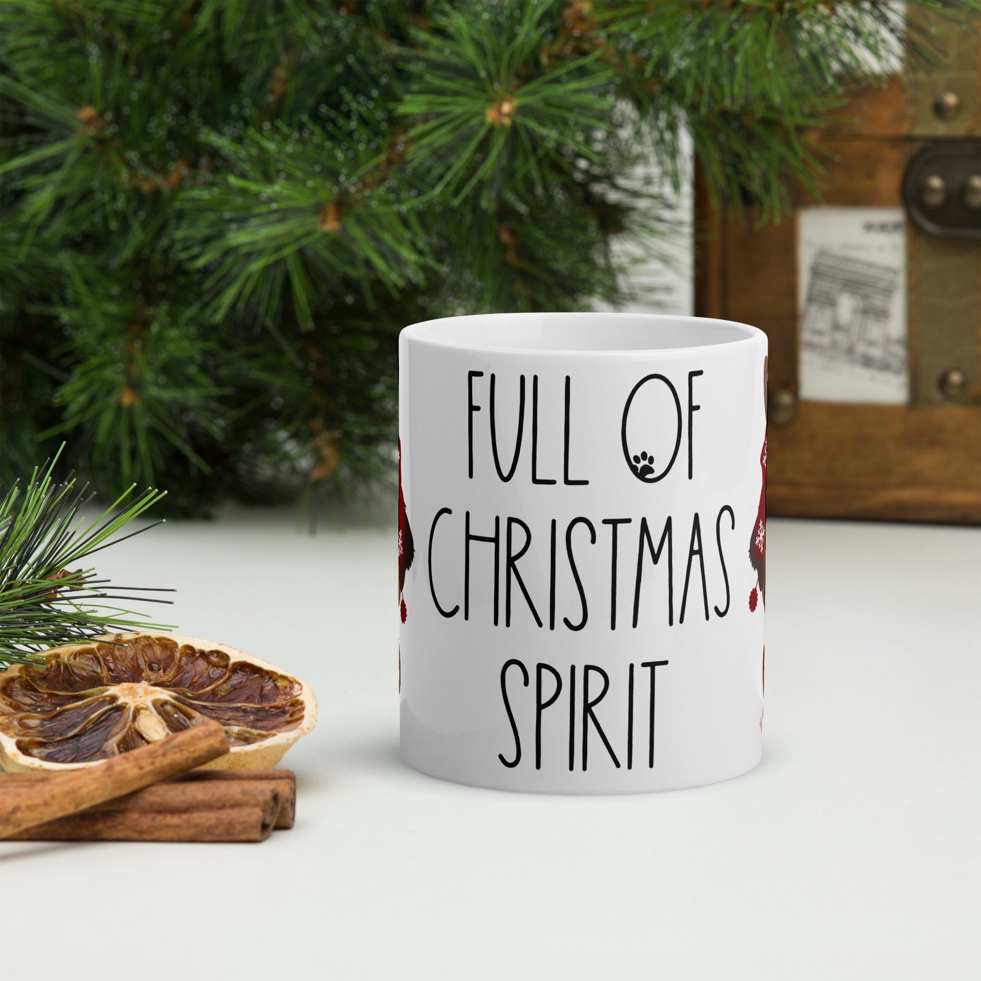 Full of Christmas Spirit Mug - Lucy + Norman