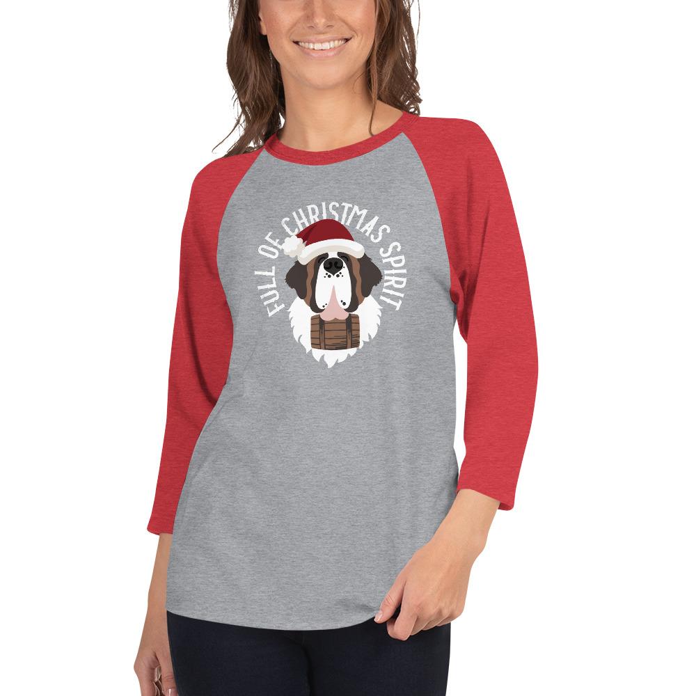 Full of Christmas Spirit Raglan - Lucy + Norman