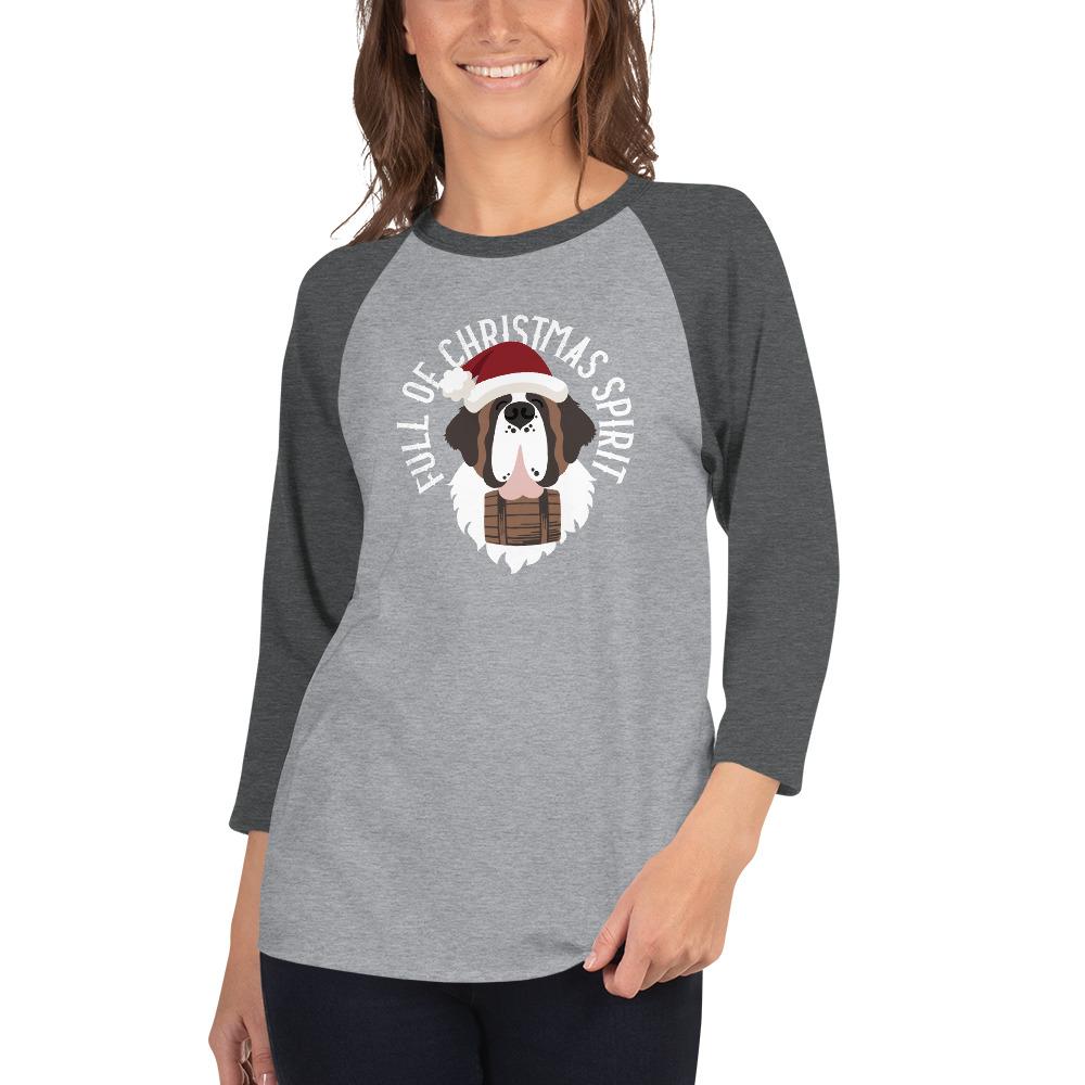 Full of Christmas Spirit Raglan - Lucy + Norman