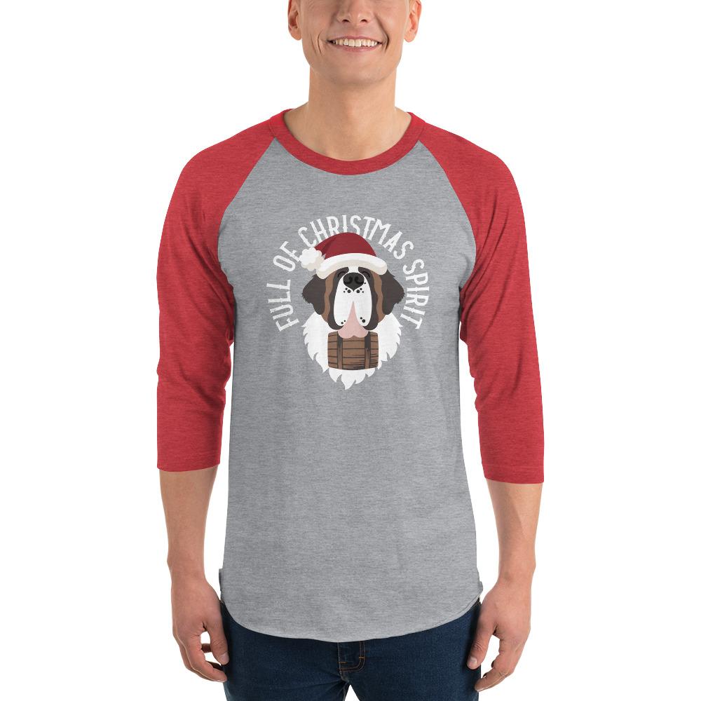 Full of Christmas Spirit Raglan - Lucy + Norman