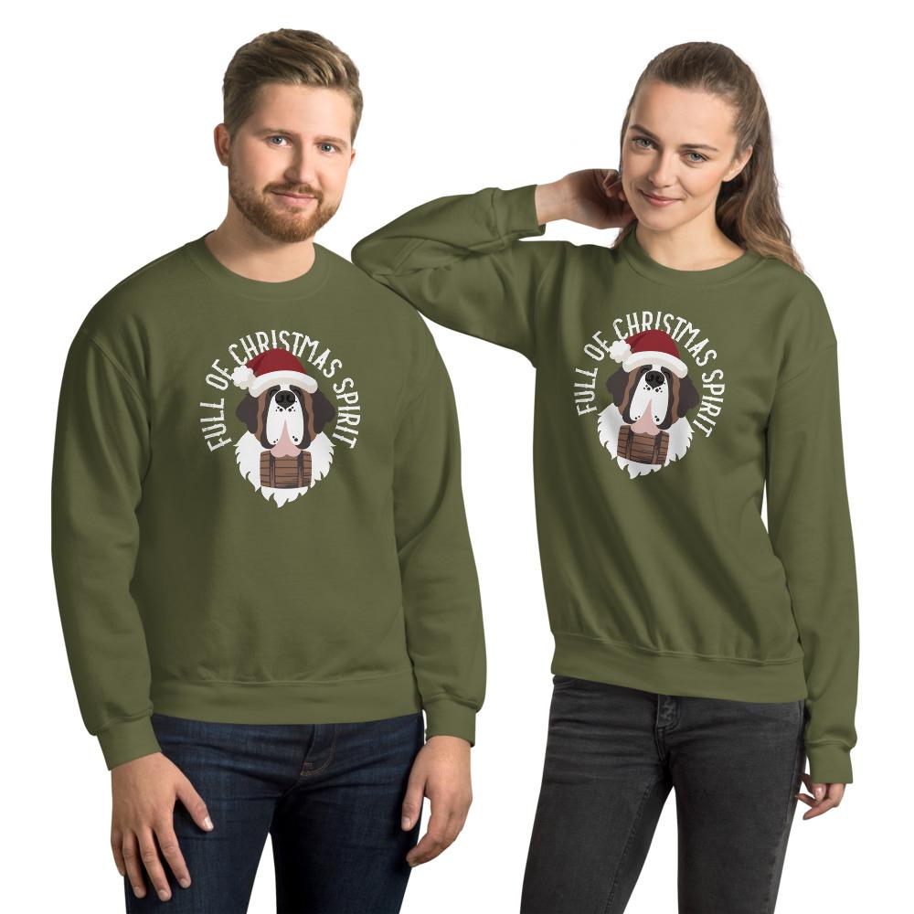 Full of Christmas Spirit Sweatshirt - Lucy + Norman